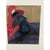 Black Nancy Willis Two Spies in Red Painting, Circa 1980 For Sale - Image 8 of 11