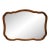 High End Vintage Solid Maple Country French Style 45" Mirror For Sale