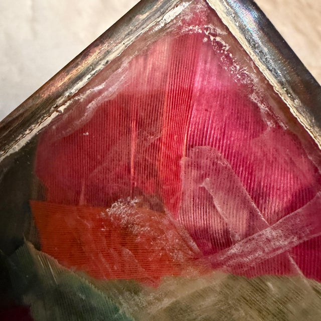 Emplumado Azteca Safe Keep Box Los Castillo Silver-Plated Mid-Century Mod For Sale - Image 9 of 17
