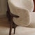 Upholstered Chair with Shell-Shaped Backrest For Sale - Image 3 of 9