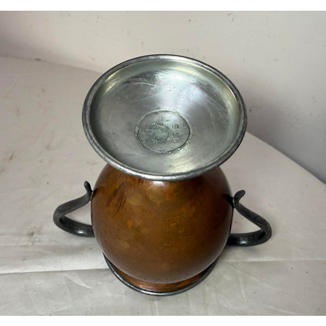 Antique 19th Century Hand Engraved Bronze Pewter Shot Put Award Trophy Urn Prize For Sale - Image 10 of 10