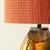 Warm Tones Floor Table Lamp with Silk Lampshades attributed to R. Houben, 1970 For Sale - Image 12 of 15
