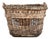 Large Rustic French Provincial Wine Harvest Basket For Sale