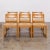 1960s 1960s Maison Regain Brutalist Elm + Rush Dining Chairs - Set of 6 Available, Sold as Pairs For Sale - Image 5 of 8