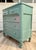 Antique 2-Over-3 Chest of Drawers Painted in Cameroon Green For Sale In Los Angeles - Image 6 of 12
