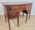 Hollywood Regency English Regency Bowfronted Sideboard with Drop Handles, 1800s For Sale - Image 3 of 18