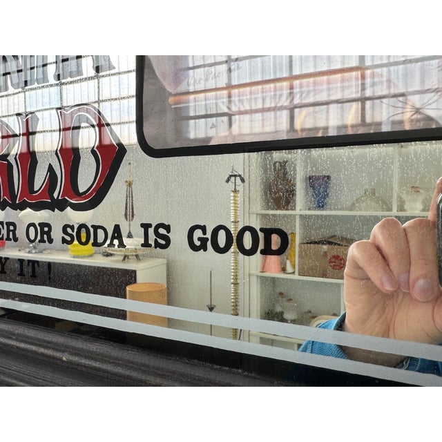 Vintage Coca Cola Advertising Mirror, 1980s For Sale - Image 9 of 16