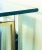 A sleek mid-century modern console table. It is similar to those by Mastercraft and Italian designer Romeo Rega. It's made...