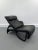 Sinus Lying Leather Black Chair from Westnofa, 1970s For Sale - Image 3 of 12