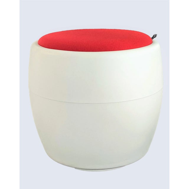 1980s Candy Pouff Calligaris Ottoman Pouf For Sale - Image 5 of 13