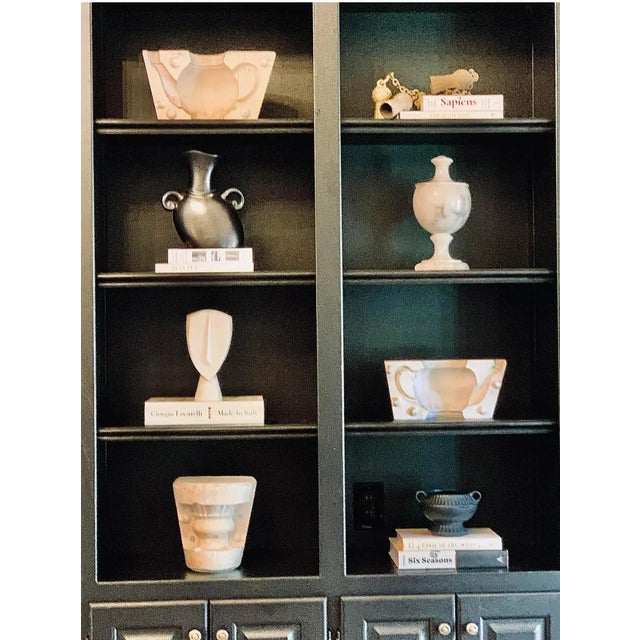 Antique English Sugar Bowl Plaster Mold, Early 20th Century. A plaster mold in three parts used in England to slip cast...