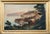 View of the Church of San Francesco in Cava de’ Tirreni and the Sorrento Coast, Naples, 19th Century, Oil on Canvases, Framed, Set of 2 For Sale - Image 4 of 10