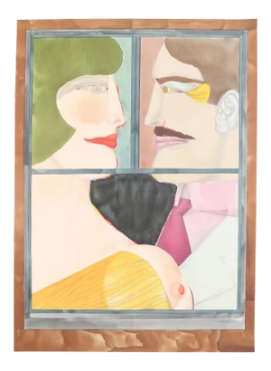 Richard Lindner, an American Portrait Lithograph