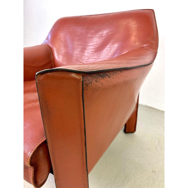CAB 415 Armchair by Mario Bellini for Cassina, 1980s For Sale - Image 9 of 16