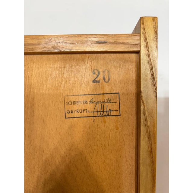 Mid-Century Wardrobe or Linen Closet in Wood For Sale - Image 17 of 18