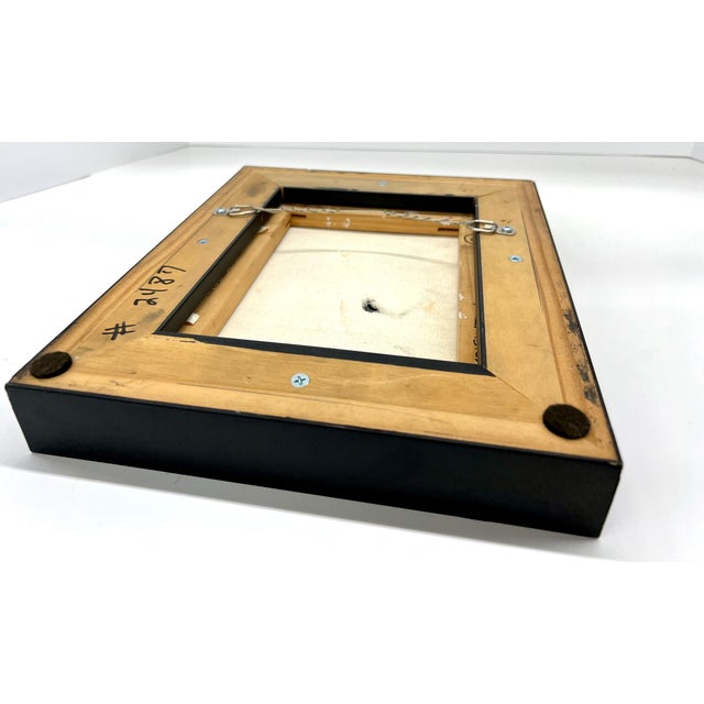 1990s Raven Mixed Media Assemblage Shadowbox Art – Found Object Fork & Spoon Collage – Dark Academia Gothic Wall Decor For Sale In Detroit - Image 6 of 9