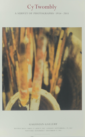 Paintbrushes Poster after Cy Twombly