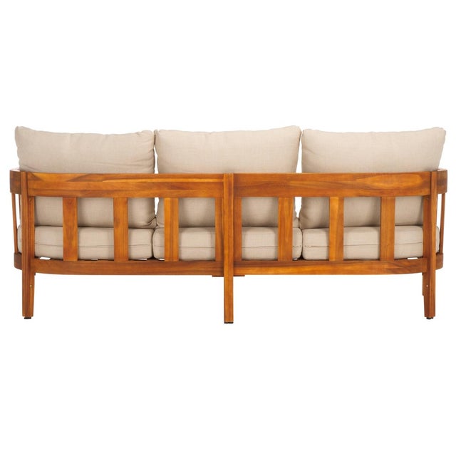 Owen 3 Seat Sofa, Natural/Taupe For Sale - Image 10 of 11