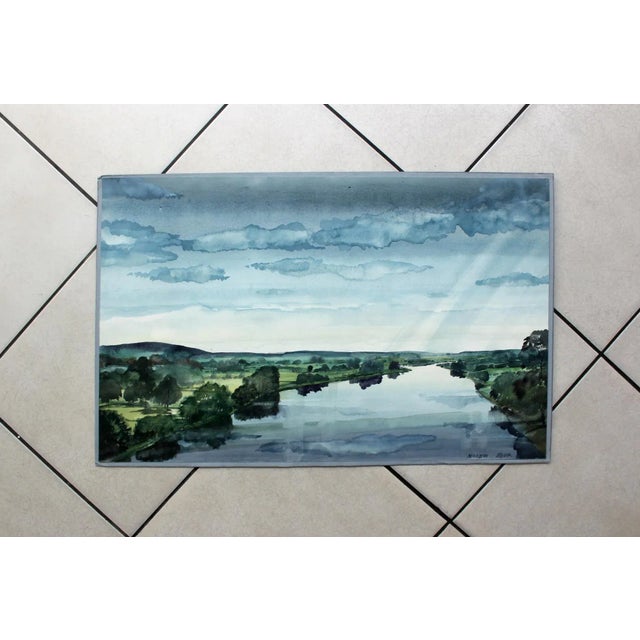 Contemporary Ludomir Slupeczanski, Narew, Watercolour on Paper For Sale - Image 3 of 7