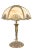 Antique Art Nouveau Slag Glass Table Lamp in the Manner of Handel, Circa 1920s For Sale