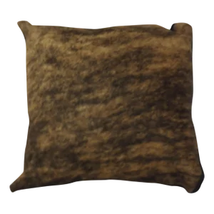Pillow with Cow Hide
