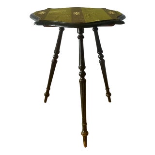 Napoleon III Style Tripod Pedestal Table, 1890s For Sale