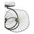 Mid-Century Modern Mid-Century Modern Sculptural Rotating Three-Tier Wire Centerpiece For Sale - Image 3 of 8