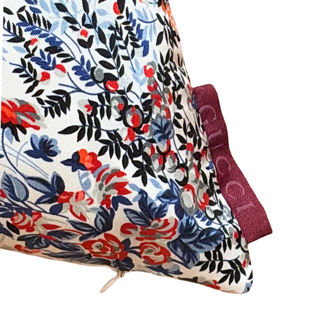 Vintage finds exclusively ours. Our vintage Gucci silk scarf pillows are sustainably sourced, locally made with a history...