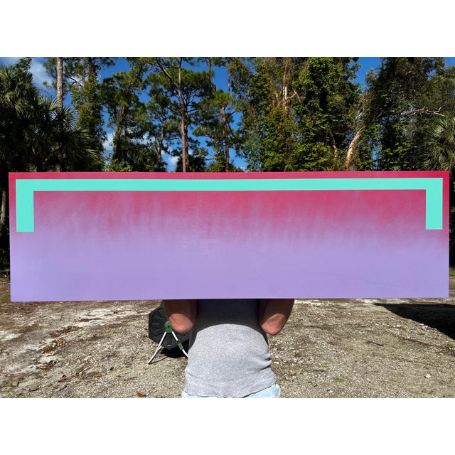 Early 21st Century William Finlayson Jr. Acrylic Painting on wood Panel Titled “Aurora” 2022 For Sale - Image 5 of 6