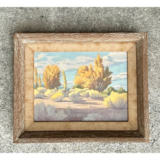 Vintage William Hamilton Landscape Oil Painting For Sale - Image 16 of 17