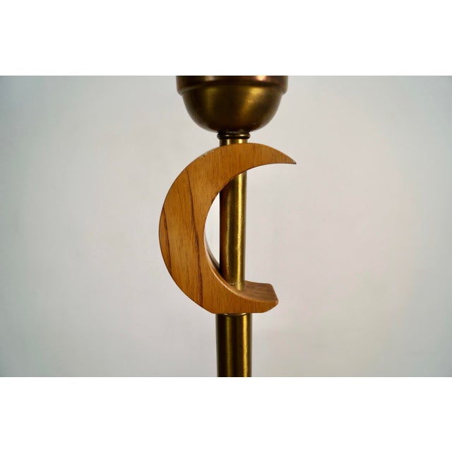 1940s Art Deco Torchiere Sculptural Floor Lamp For Sale - Image 9 of 12
