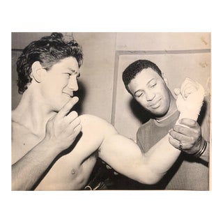 1967 Jimmy Ellis & Oscar Bonavena Sports Photo For Sale