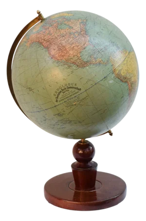 Mid-Century Globe Cabinet by Dietrich Reimer Ernst Vohsen A-G, Berlin, 1950s