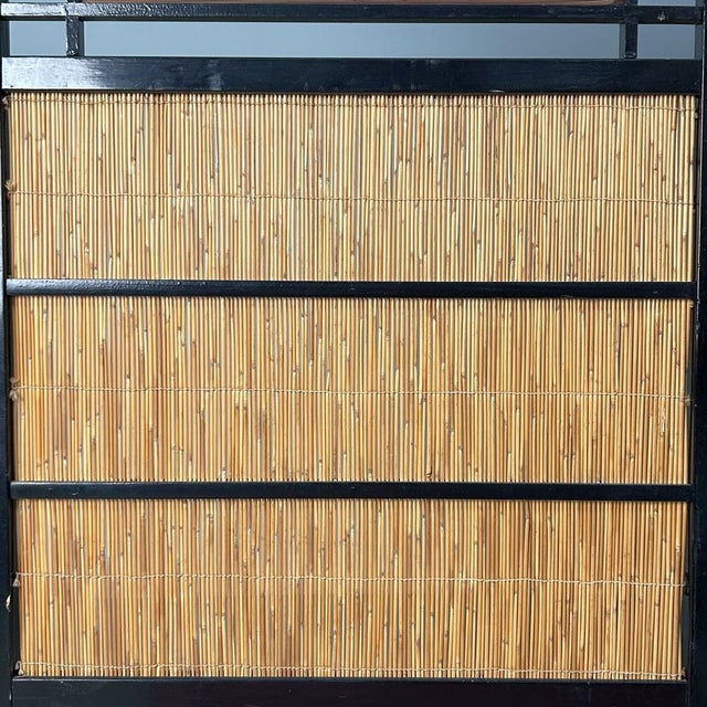 1960s Vintage Japanese Folding Screen, 1960s For Sale - Image 5 of 14