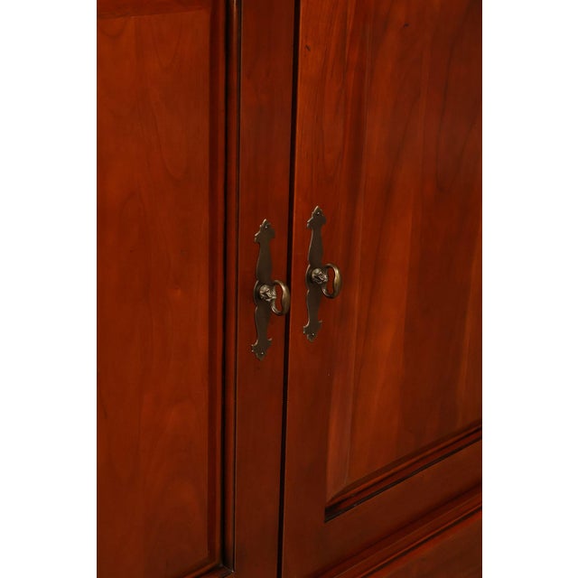 Harden Chippendale Style Cherry Library Bookcase For Sale - Image 15 of 18