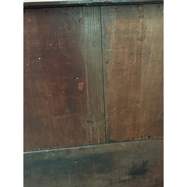 Early American Pennsylvania Walnut Slant Front Desk on Stand C 1720-1750 For Sale - Image 10 of 12