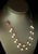 Red Akoya Pearl Ruby Necklace 14k Gold Certified For Sale - Image 8 of 9
