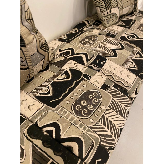 Metal Mid-Century Modern Chrome Bench For Sale - Image 7 of 12