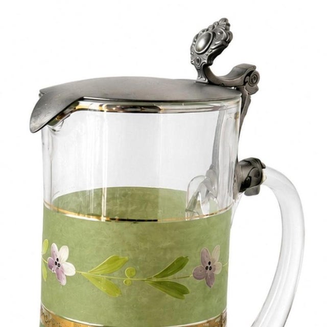 Vintage Molded Glass Mugs, Set of 2 For Sale - Image 4 of 6