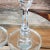 1980s Lead Crystal Hand-Blown Glass Champagne Flutes - a Pair - 6-Sided Cathedral Stem For Sale In Dallas - Image 6 of 7