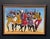 R. Shaw, Dancing Figures with Instruments, 1950s, Oil Painting on Canvas, Framed For Sale - Image 14 of 15
