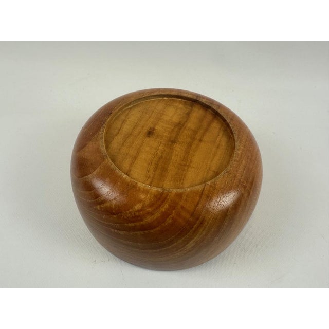 Mid-Century Swedish Teak Bowl, 1960s For Sale - Image 11 of 18