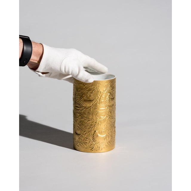 Rosenthal Studio-Line "Zauberflöte" Vase by Bjørn Wiinblad, Germany, 1992 A beautifully ornamented porcelain vase from...
