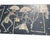 We have for your consideration a very gorgeous and rare large sleek thin vintage mosaic coffee table. Coffee table...