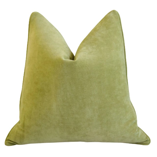 Contemporary Modern Woven Wave Geometric Feather/Down Pillow For Sale - Image 4 of 5