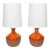 Vintage Mid Century Modern 1960s Lava Drip Glazed Ceramic Set of Table Lamps Pair For Sale