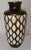 1970s Vintage Ceramic Vase with Relief Decoration in Honeycomb Pattern by Übelacker-Keramik, 1970s For Sale - Image 5 of 5