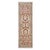 21st Century Afghan Sultanabad 3x10 Tan, Red & Light Blue Handmade Runner Rug #1144042 For Sale - Image 4 of 7