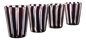 Glasses by Iskra for Angelo Ballarin, Set of 4