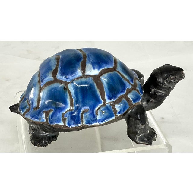 Ceramic Vintage Ceramic Turtle Figurine by Anderson Design Studio For Sale - Image 7 of 12